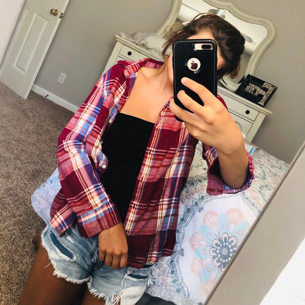 💥💥Super Cute Red Flannel